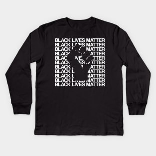 Black Lives Matter Kids Long Sleeve T-Shirt